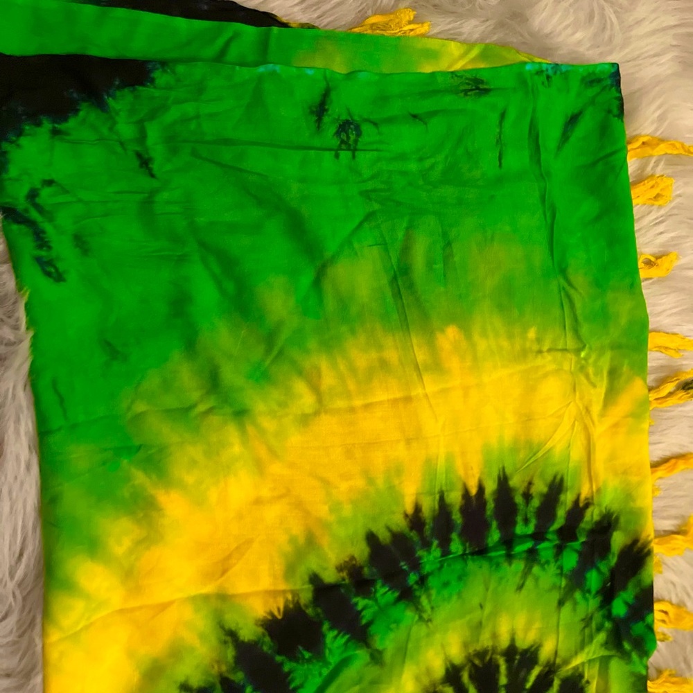 Handmade tie dye wrap/scarf